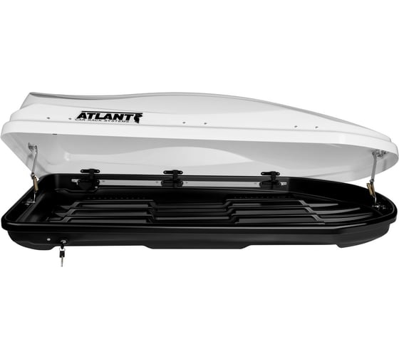 Багажный бокс на крышу ATLANT Diamond 352 л, белый глянцевый 8597