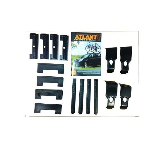 Комплект адаптеров ATLANT Toyota Corolla E140/E150/Е160 седан 2006- г.в. 7116
