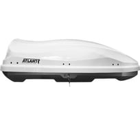 Багажный бокс на крышу ATLANT Diamond 351 л, белый, глянцевый 8595