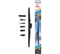 Щетка стеклоочистителя зимняя WINTER 17"/43 см, 7 адаптеров SKYBEAR 703170