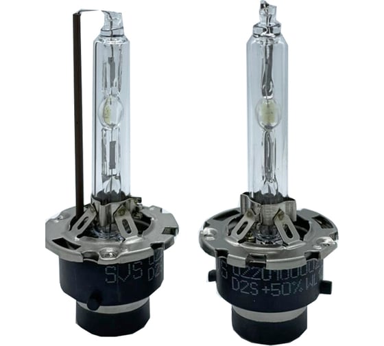 Комплект ксеноновых ламп SVS серии WILD LIGHT D2S+50% 4800K 3900Lm 0220100002