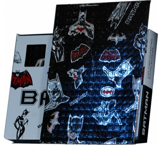 Вибродемпфер X.mat BATMAN B4.0 270х370х4 мм, 12 листов в пачке НФ-00001307 1