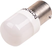 Автолампа диод SKYWAY S25 (P21W) 12/24V 6 SMD BA15s 1-конт биполярная Белая комп.2 шт противотуманки/поворот/задний ход/стоп S08202045/K