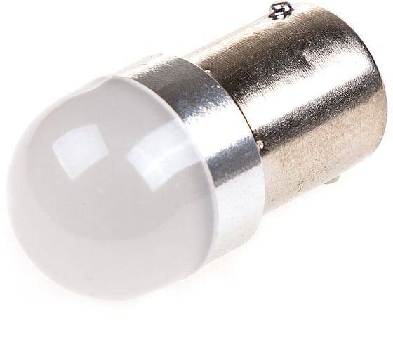 Автолампа диод SKYWAY S25 (P21W) 9/30V 4 SMD BA15s 1-конт Белая комп.2 шт противотуманки/поворот/задний ход/стоп S08201274/K 1