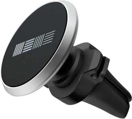 Автомобильный держатель InterStep магнитный, универсальный, в воздуховод, черно-серый, с держателем кабеля 62701