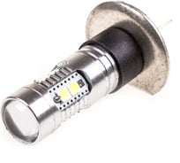 Автолампа диод SKYWAY H1 12/24V 10 SMD 1-конт., белая, 2 шт., дальний/ближний/противотуманки S08202034/K