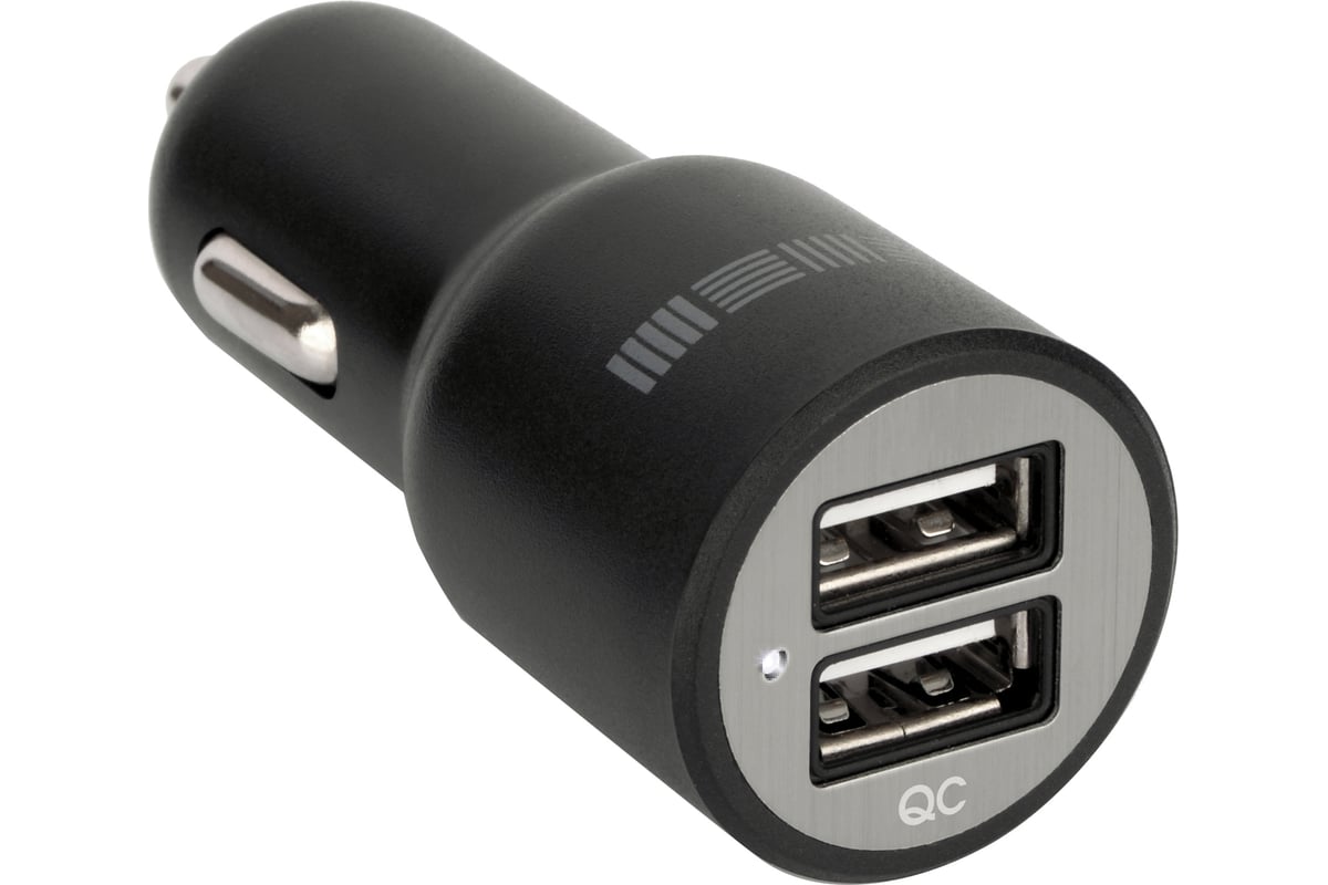 Автомобильное зарядное устройство InterStep RT:2USB 2A+2A +Quick Charge ...