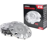 Колпаки Arnezi R16 Maffei 4шт (серебристые) ABS-пластик A0702032