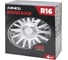 Колпаки Arnezi R16 Sapphire 4шт (серебристые) ABS-пластик A0702035 6