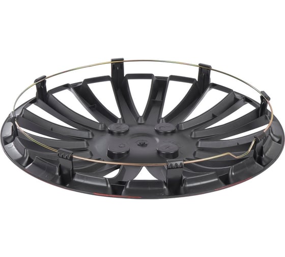 Колпаки Arnezi R16 Orion 4шт (черно-красные) ABS-пластик A0702077