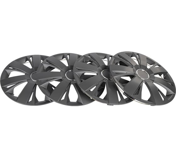 Колпаки Arnezi R14 Sirius 4шт (черно-матовые) ABS-пластик A0702041