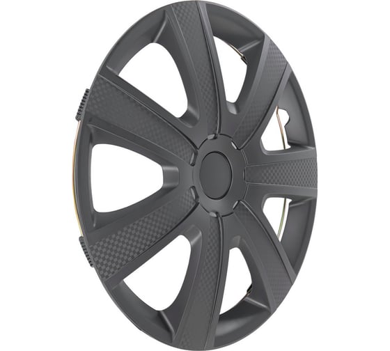 Колпаки Arnezi R15 Hadar 4шт (черно-матовые с текстурой) ABS-пластик A0702015