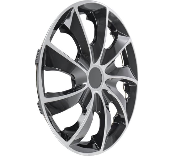 Колпаки Arnezi R15 Stardust 4шт (серебристо-черные) ABS-пластик A0702022