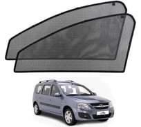 Шторки магнитные на передние боковые стекла Voron Glass Voron Lada Largus 2012-н.в./Renault Logan I 2004-2015, 2 шт MFV016