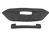 Утеплитель радиатора DEFLY для Haval M6, 2021-н.в., экокожа черная ZHv4-2KR