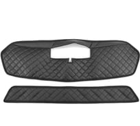 Утеплитель радиатора DEFLY для Haval Jolion, 2020-2024, экокожа черная ZHv2-2KR