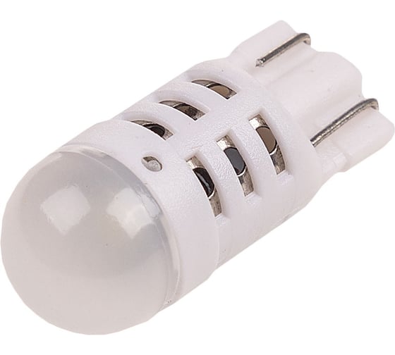 Автолампа диод SKYWAY T10 (W5W) 12V 1 SMD 1-конт Белая PIAA комп.2 шт габарит/стоп/салон/номер S08201282/K