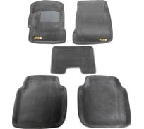 Коврики PSV Honda Accord VII 2002-2008 г. - V6, USA 3D серый Tufted 133837