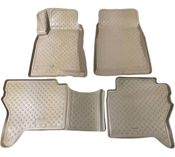 Коврики PSV Mitsubishi Pajero Sport I 1998-2008 г. - борт. беж HL 128071