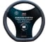 Оплетка на руль D-образная AVS, нат. кожа, DS-296M-B, размер M, черный, серия Classic A85925S 1