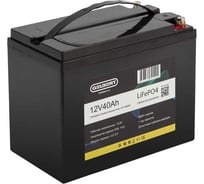 Литиевый тяговый аккумулятор Gelbert LiFePO4 (12V/40Ah/40A/480Wh) [6-EVF-45] 025330