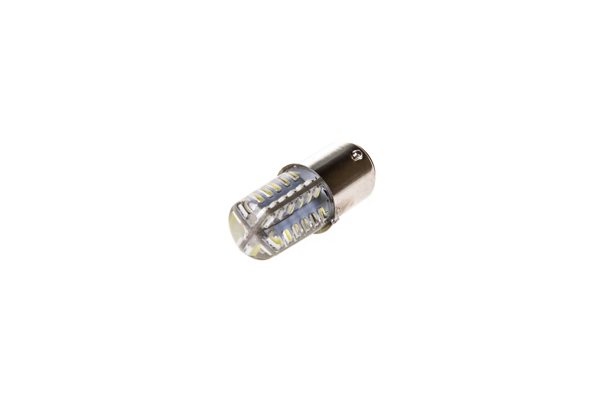 Лампа с/диод. с цоколем 2-контакт. P21/5W 12V SKYWAY S25 48 SMD диодов BAY15d белая (S08201053)