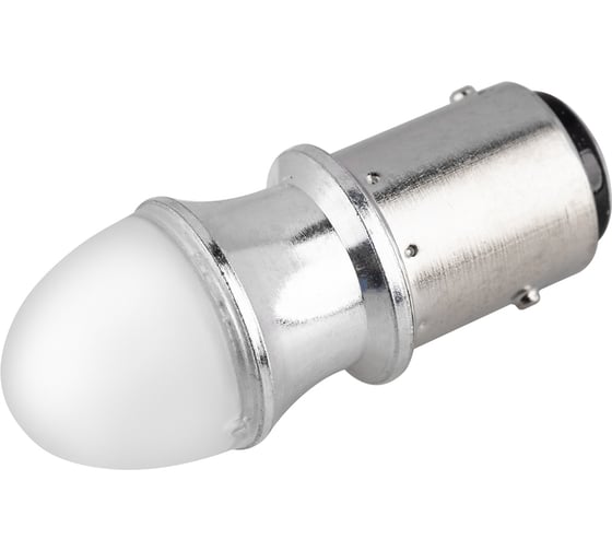 Автолампа диод SKYWAY S25 (P21/5W) 12V 9 SMD BAY15d 2-конт, белая, комп.2 шт, противотуманки/поворот/задний ход/стоп S08201526/K