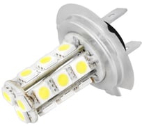Автолампа диод SKYWAY H7 12V 18 SMD 1-конт, белая, комп.2 шт, дальний/ближний/противотуманки S08201022/K