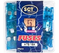 Штекерные предохранители SCT ATS Fuse midi 15 A, 50 шт. 9509