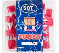 Штекерные предохранители SCT ATS Fuse midi 10 A, 50 шт. 9508