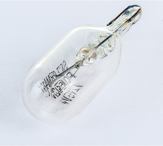 Лампа накаливания SCT W5W, 12 В, W2.1х9.5d, 20 шт. 202112