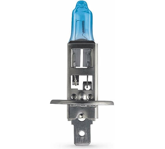 Автолампа PHILIPS H1, 55 Вт, P14.5s, WhiteVision ultra 3700 K, 12 В 12258WVUB1