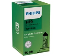 Автолампа PHILIPS H19, 60/55 Вт, PU43t-3, 12 В 12644LLC1