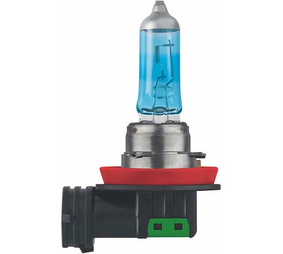 Автолампа PHILIPS H8, 35 Вт, PGJ19-1, WhiteVision ultra 3800 K, 12 В 12360WVUB1