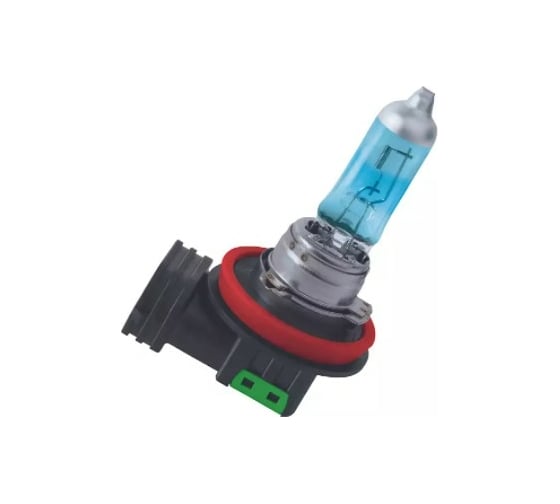 Автолампа PHILIPS H8, 35 Вт, PGJ19-1, WhiteVision ultra 3800 K, 12 В 12360WVUB1