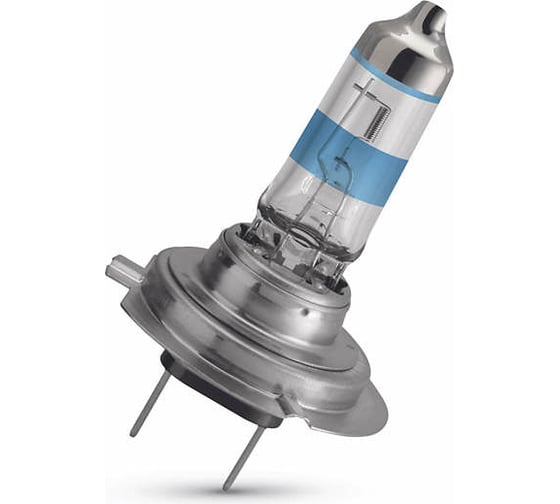 Автолампа PHILIPS H7, 55 Вт, PX26d+200%, Racing Vision GT200, 2 шт., 3500 К, 12 В 12972RGTS2