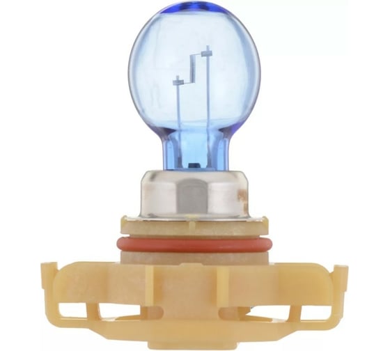 Автолампа PHILIPS PSX24W, PG20/7, WhiteVision ultra 3300 K, 12 В 12276WVUB1