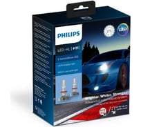 Автолампа PHILIPS H11, X-tremeUltinon LED HI/LO BRIGHTER 5800 K, 2 шт., 12 В 11362XUX2