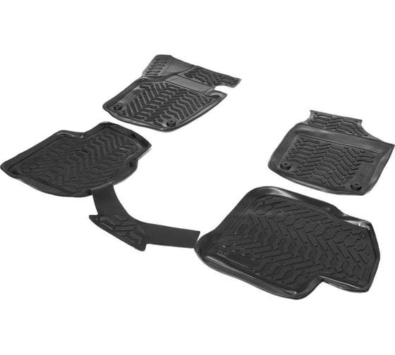 Коврики салона AutoFlex для Skoda Rapid лифтбек 2013-2020 2020-/Volkswagen Polo VI л 9510101