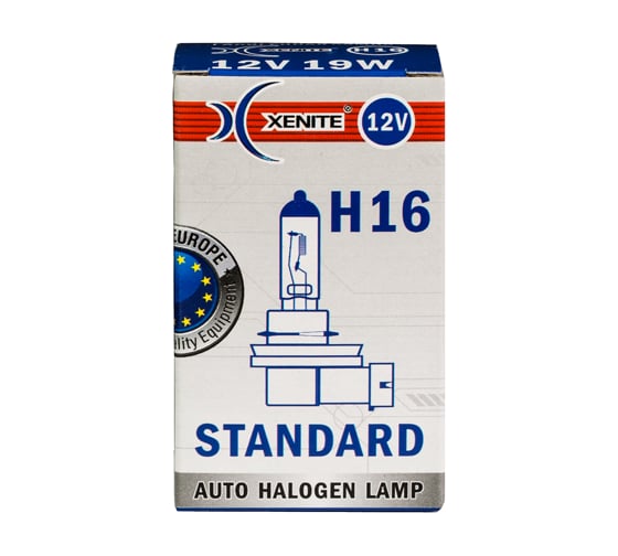 Автомобильная лампа XENITE H16 STANDARD, 1 шт. 1007141