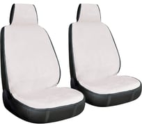 Накидка на сиденье автомобиля A2DM МЕХОВЫЕ, белый, 2 шт. 105117