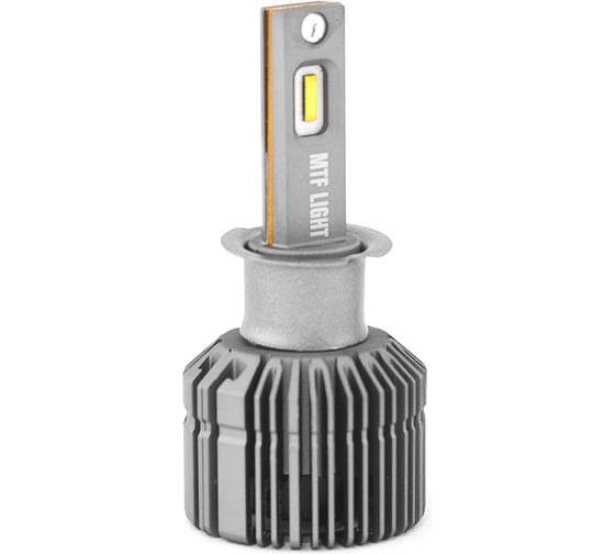Светодиодная лампы MTF Light ALL SEASON LED, H3, 30W, 2500lm, 3000K, кулер, комплект. DV03K3