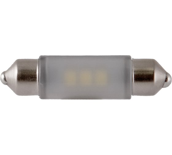 Светодиодная автолампа MTF Light софитная 10.5x38/38mm, 12В, 5000К(белый свет), 0.5Вт, Тайвань, 2шт T38M5PT