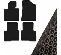 Коврик салона SKYWAY KIA SORENTO 2012-2015 левый руль 4 пр. EVA Черный S01705250