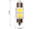 Светодиод KRAFT C5W (SV8,5) 10x31 12v (white) Pro (2 шт. Европодвес) KT 700262 3