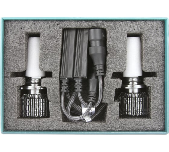 Светодиодные лампы MTF LIGHT CYBER LIGHT PRO, HB3(9005), 12V, 65W, 6500lm, 6000K, кулер, комплект. CPB3K6