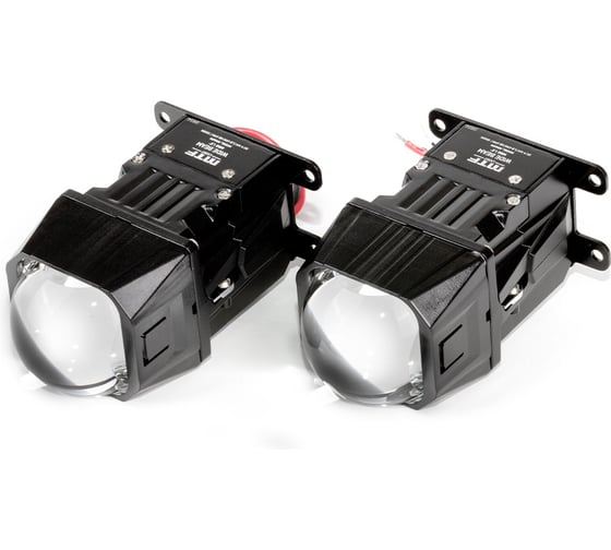 Светодиодные модули MTF Light ближнего/дальнего света WIDE BEAM mini, 12В, 45/49Вт, 5500К, 1.5, 2шт. WM49S