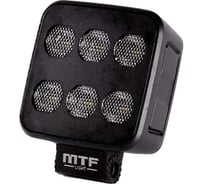 Прожектор светодиодный MTF LIGHT MAXIMUM BLACK 40W, 4000lm, ECE R10, квадратный BC40S