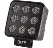 Прожектор светодиодный MTF LIGHT MAXIMUM BLACK 50W, 5000lm, ECE R10, квадратный BC50S