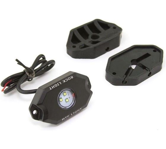 Светодиодная подсветка MTF Light серия Rock Light, 9-30V, 3W, IP67, 350lm, синий свет, компл. 2шт. MTF Light RL4B
